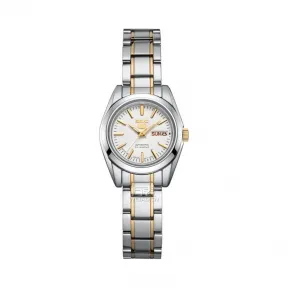 精工/Seiko 5系列 不锈钢 自动机械机芯 女表 SYMK19J1