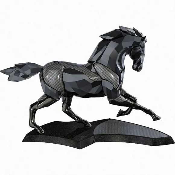 施华洛世奇/Swarovski 摆件 黑色骏马, 2014年度设计师限量版 5004734