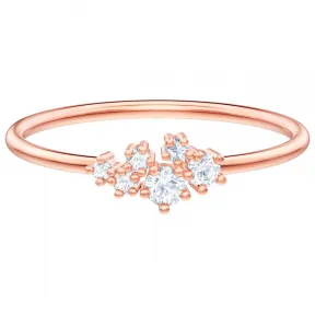 施华洛世奇/Swarovski Penélope Cruz Moonsun 戒指, 白色, 镀玫瑰金色调 5486819