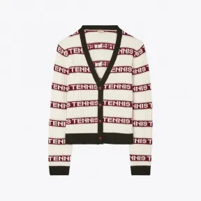 汤丽柏琦/Tory Burch 提花网球开衫 116176-988