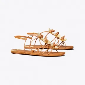 汤丽柏琦/Tory Burch 扭结凉鞋 134894-258