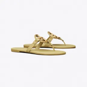 汤丽柏琦/Tory Burch Miller 金属镀膜软皮凉鞋 136593-300