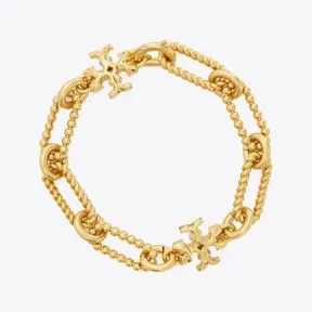 汤丽柏琦/Tory Burch Roxanne 纽绳链式手链 141122-720