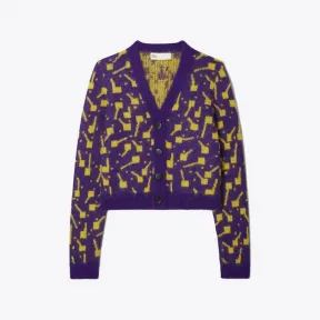 汤丽柏琦/Tory Burch 棒棒糖提花开衫 142330-505