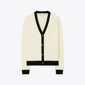 汤丽柏琦/Tory Burch 撞色饰边开衫 142492-960