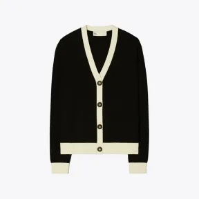 汤丽柏琦/Tory Burch 撞色饰边开衫 142492-961