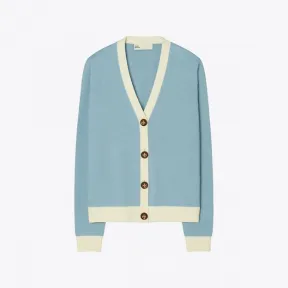 汤丽柏琦/Tory Burch 撞色饰边开衫 142492-962