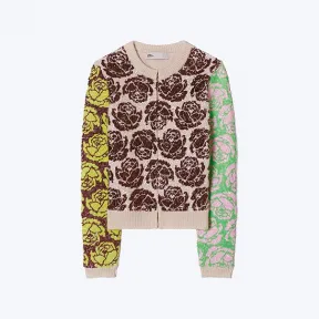 汤丽柏琦/Tory Burch 亮片玫瑰图案开衫 145391-118