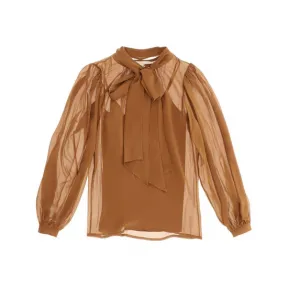 汤丽柏琦/Tory Burch 棕色 女士 衬衫 83921-217