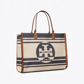 汤丽柏琦/Tory Burch Ella 提花条纹托特包 88083-403
