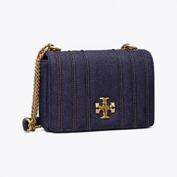 汤丽柏琦/Tory Burch Kira 链条牛仔单肩包 88115-405