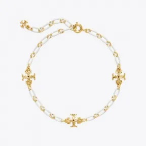 汤丽柏琦/Tory Burch 【爱意甄选】Roxanne 链条手链 88904-100