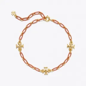 汤丽柏琦/Tory Burch 【爱意甄选】Roxanne 链条手链 88904-800