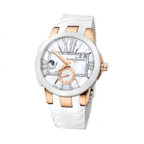 雅典/Ulysse Nardin 经理人系列 18k玫瑰金 自动机械 男表 246-10-3-391